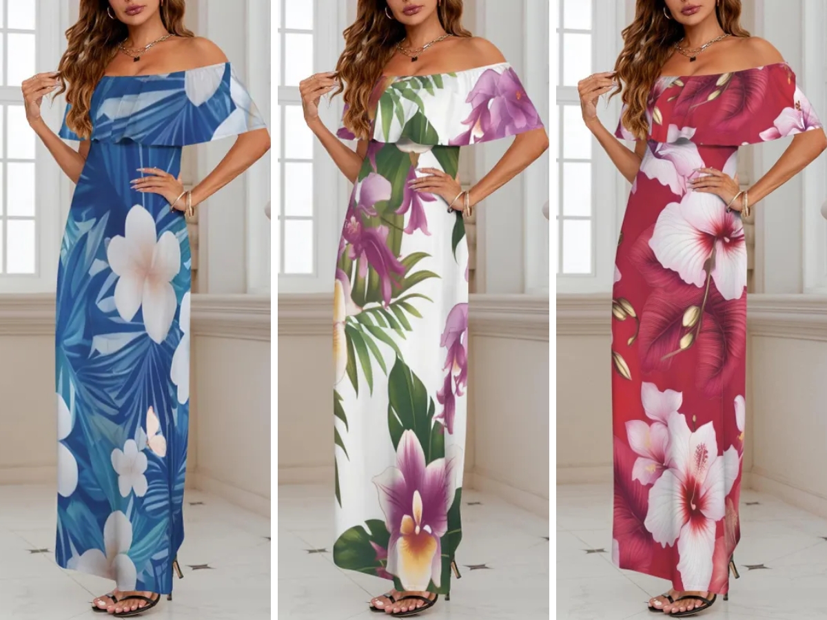 Hawaiian Dresses For Women Functional Design Meets Eco-Friendly Fashion